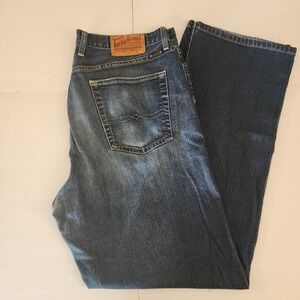 D32 Lucky Brand Dungarees by Gene Montesano Straight Leg Classic Fit 36x32